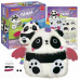 Набор для творчества Furry Panda Pillow - Шить просто Игрушка-подушка, Панда для девочек Набор для творчества Furry Panda Pillow - Шить просто Игрушка-подушка, Панда для девочек