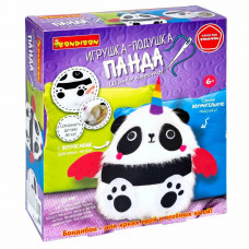 Набор для творчества Furry Panda Pillow - Шить просто Игрушка-подушка, Панда для девочек Набор для творчества Furry Panda Pillow - Шить просто Игрушка-подушка, Панда для девочек