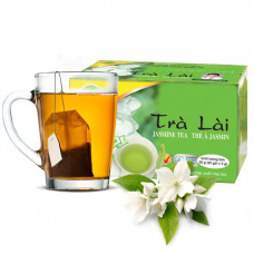 Чай зеленый с жасмином Tra Lai (50 гр) Чай зеленый с жасмином Tra Lai (50 гр)