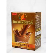 Какао 3-в-1 Golden Cocoa Hucafood (300 гр) Какао 3-в-1 Golden Cocoa Hucafood (300 гр)