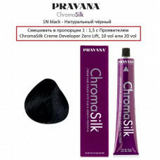 Pravana Chroma Silk 1N black (черный) Pravana Chroma Silk 1N black (черный)